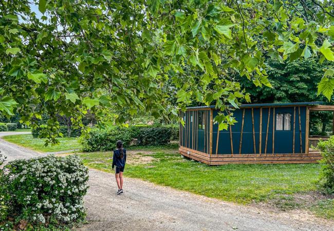 Onlycamp Le Pont Romain Yvré-lʼÉvêque Exterior foto